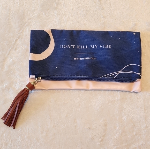 Don't Kill My Vibe Clutch Pouch - Picture 5 of 11